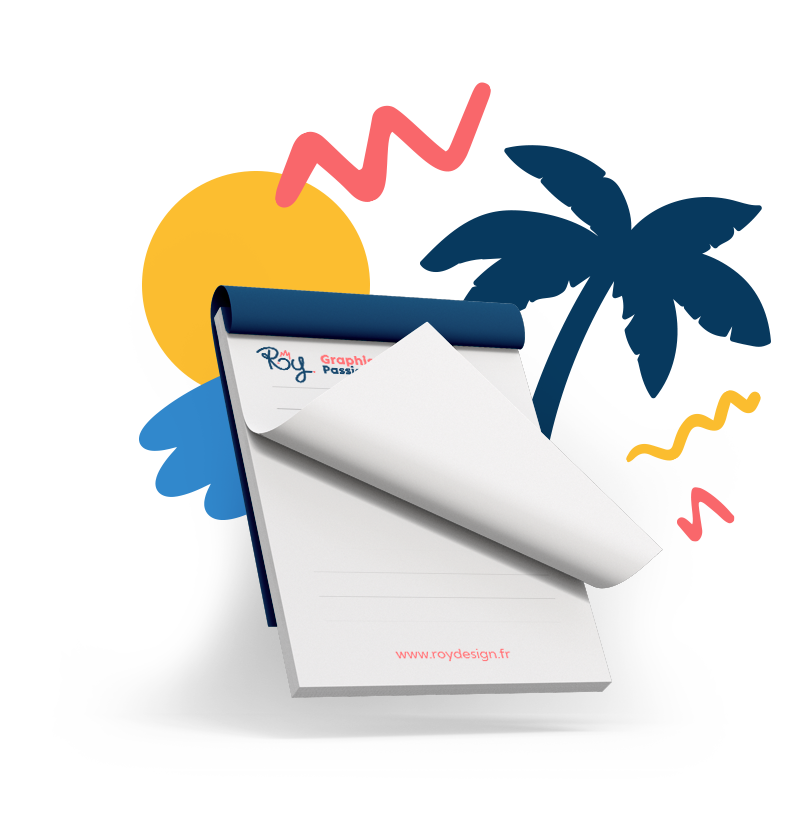 Illustration de la création de papeterie d’entreprise personnalisée