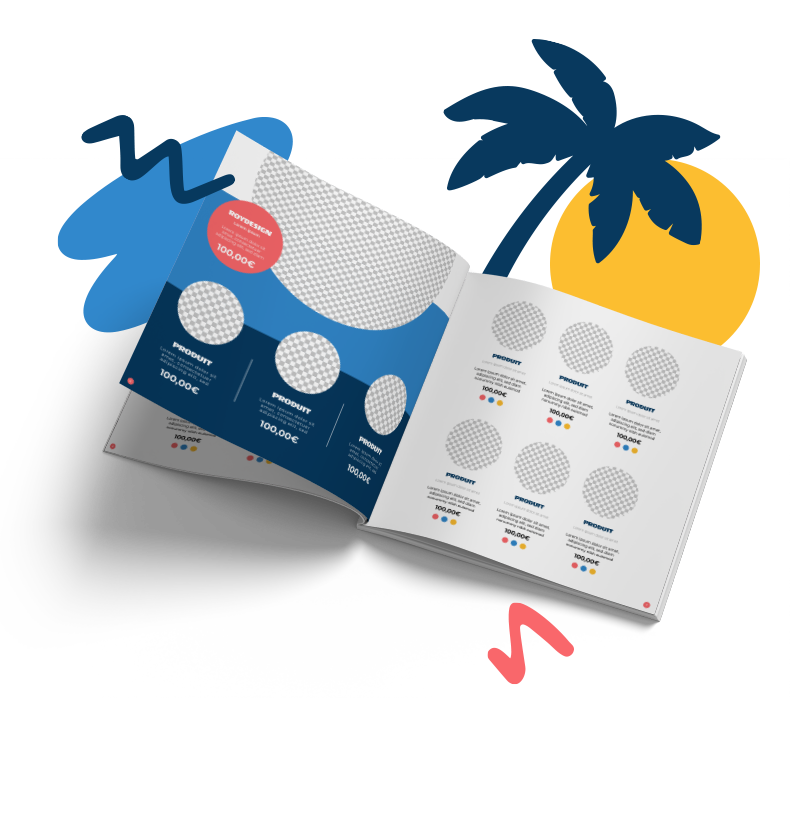 Création de catalogues et livrets imprimés - Roy Design sur la Côte d’Azur